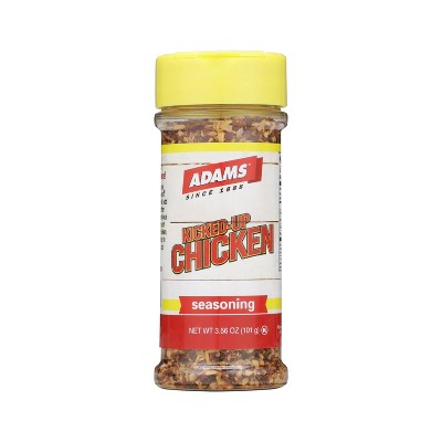Adams Kicked-Up Chicken Seasoning, 3.56 OZ