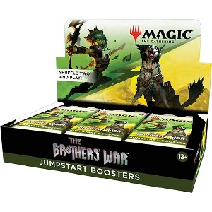 Magic The Gathering Magic: The Gathering The Brothers War Jumpstart Booster Box | 18 Packs (360 Magic Cards) - 1 of 4