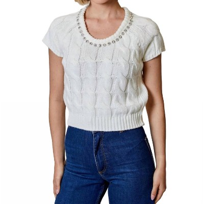 Women's Embellished Sweater - DESIGN HISTORY