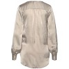 Women's Long Sleeve Satin Blouse Shirt - LASCANA - 4 of 4