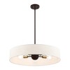 Livex Lighting Venlo 5 - Light Pendant in  Bronze/Antique Brass - 2 of 4