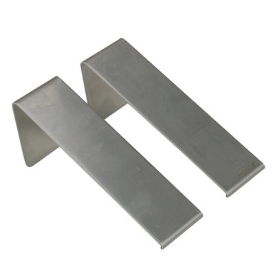 Darice Set of 2 Silver Outdoor Wreath Siding Hooks 4.25"