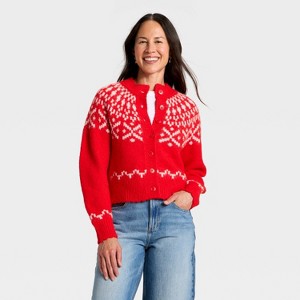 Women's Merriment Cardigan Sweater - Universal Thread™ - 1 of 3