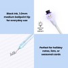 Yoobi Holiday Novelty Ballpoint Pen Snowman Light Up Pen 1.0mm Black Ink Stocking Stuffer - 3 of 4