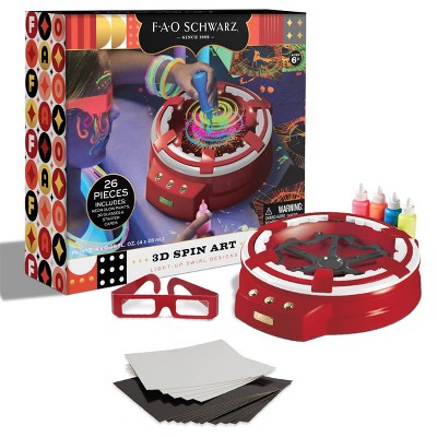 fao schwarz 3d light up spin art