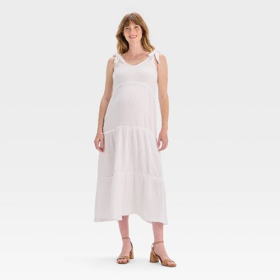 Tiered Maxi Maternity Dress - Isabel Maternity by Ingrid & Isabel™