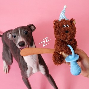 ZEZE Baby Squirrel Chew Toy-Brown - 1 of 4
