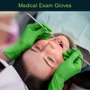 FifthPulse Nitrile Exam Gloves - Green - Box of 50, Perfect for Cleaning, Cooking & Medical Uses - image 2 of 4