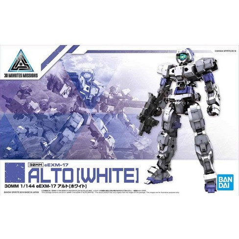 Bandai 30MM 30 Minute Missions Alto White 1/144 Scale Model Kit