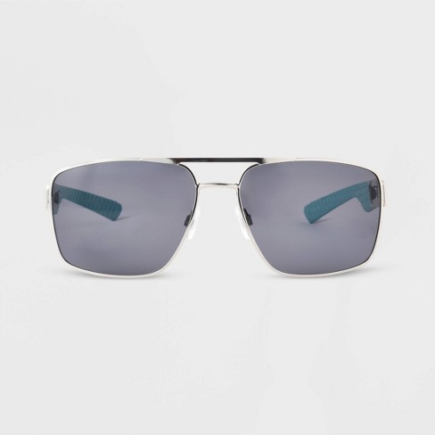 Men's Aviator Sunglasses With Mirrored Polarized Lenses - All In Motion™ :  Target