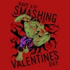 Boy's Marvel Valentine's Day Hulk Smashing T-Shirt - 2 of 4