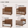 Child Craft Redmond Full Panel 4-in-1 Convertible Crib, Dresser, Chest, Changing Table, and Nightstand 5-Piece Nursery Set - 3 of 4
