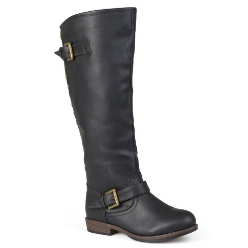 Knee high black hot sale boots target