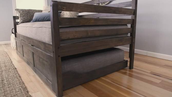 Yorkville Trundle Daybed Barbados/Aqua - Dual Comfort, 2 of 5, play video