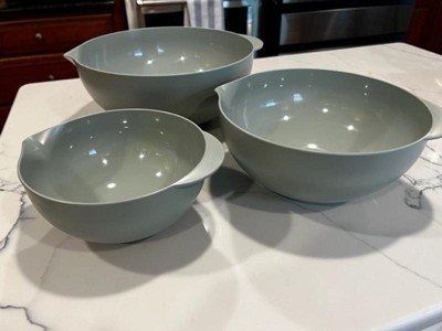 Plastic Mixing Bowls With Non slip Bottom Easy Grip - Temu