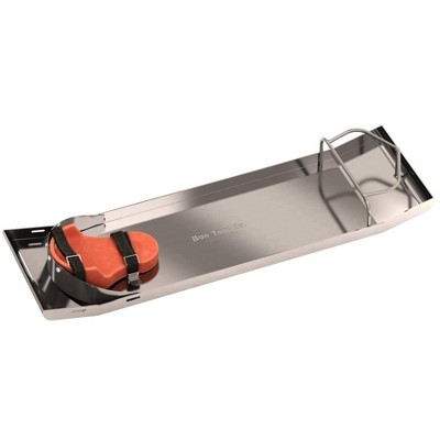 Bon Tool 82-145 Knee Boards - Stainless Steel Curved End - W/Knee Pads (Pr)