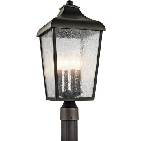 Kichler Lighting Forestdale 4 - Light Post Light In Olde Bronze : Target