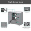 36 Inch Bathroom Vanity, Bathroom Storage Cabinet With Top Sink, Overflow, 6 Drawers, 3 Faucet Holes, Adjustable Shelf, Single Sink Bathroom Vanity - 4 of 4