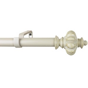 Urbanest 1-inch Regina Adjustable Single Drapery Curtain Rod - 6 Finishes - 1 of 4