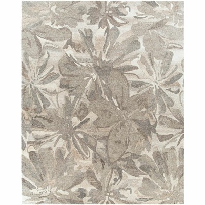 Hauteloom Ilfeld Athena Beige Floral Wool Rug