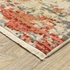 Oriental Weavers Soleri SOL10 Beige/ Pink Indoor Area Rug - 3'3" x 5' - 2 of 4