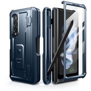 Dexnor Shielder Series Case for Samsung Galaxy Z Fold 3(2021), Military-Grade Full-Body Shockproof Rugged Bumper Case Cover - 1 of 1