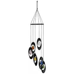 Woodstock Chimes Signature Collection, Woodstock Bellissimo Bells, 28'' Black Wind Bell CYBRS