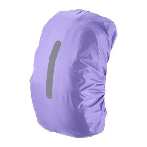 Unique Bargains Waterproof Backpack Rain Cover with Vertical Reflective Strap - 1 of 4
