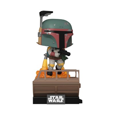 Funko POP! Deluxe: Return of The Jedi Jabba&#39;s Skiff Boba Fett Figure