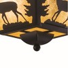 Vaxcel Bryce 3 - Light Flush Mount in  Burnished Bronze - 2 of 4
