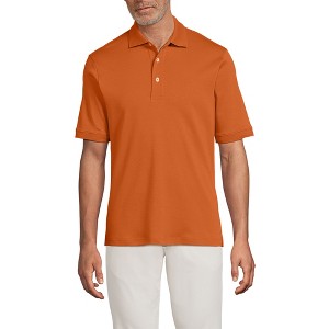 Lands' End Men's Short Sleeve Cotton Supima Polo Shirt - 1 of 3