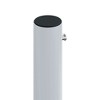 vidaXL Retractable Side Awning Black 70.9"x472.4" - 4 of 4