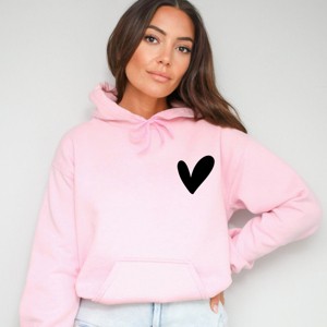Simply Sage Market Love Yourself Heart Hoodie - 1 of 4