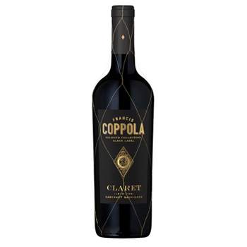 Francis Coppola Diamond Black Label Claret Cabernet Sauvignon Red Wine - 750ml Bottle