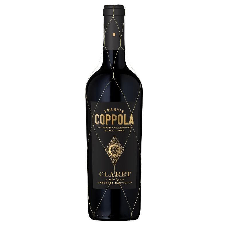 Francis Coppola Diamond Black Label Claret Cabernet Sauvignon Red Wine - 750ml Bottle, 1 of 11