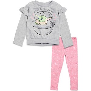 Star Wars The Child Girls T-Shirt and Leggings Outfit Set Toddler - 1 of 4