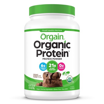 Orgain Organic Vegan Protein Plant-Based Protein Powder - Creamy Chocolate Fudge - 2.04oz