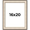 PosterPalooza | Contemporary Silver Picture Frame - UV Acrylic, Foam Board Backing, Hanging Hardware - 2 of 4