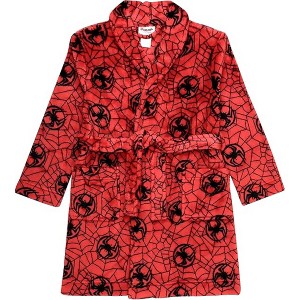 Marvel Little/Big Boys' Across The Spiderverse Part One Plush Robe - 1 of 3