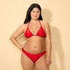 Women's Game Day Low-Rise High Leg Cheeky Bikini Bottom - Wild Fable™ - 4 of 4