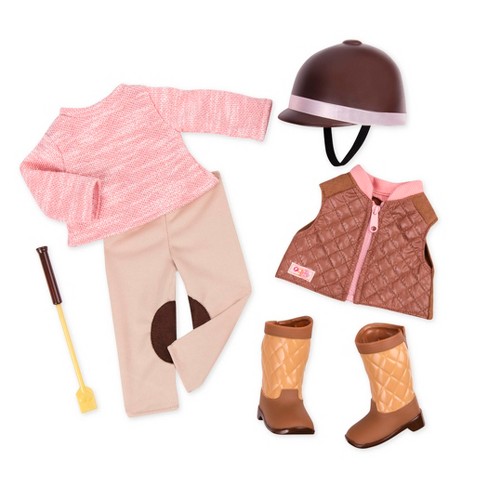 18" Doll HORSE RIDING Equestrian Show Derby Clothes Outfit for American Girl Boy 