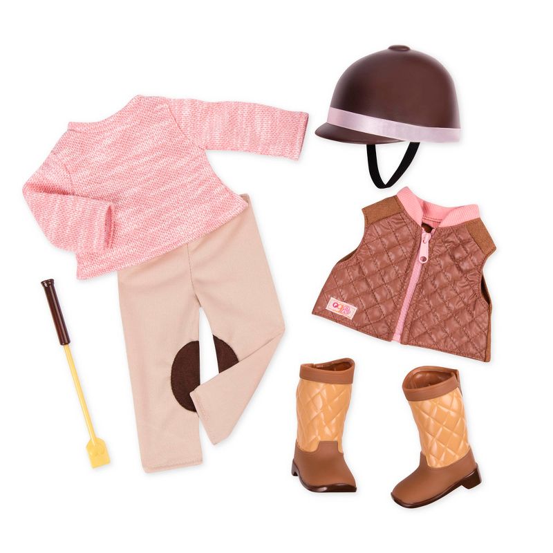Our Generation Riding in Style Horseback Riding Outfit for 18&#34; Dolls, 1 of 9