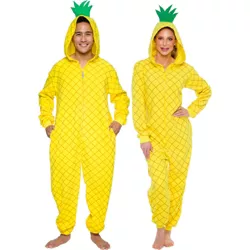 FUNZIEZ! - Pineapple Slim Fit Adult Unisex Novelty Union Suit - X Large