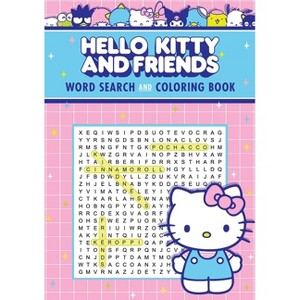 Hello Kitty and Friends Word Search and Coloring Book - (Coloring Book & Word Search) by  Editors of Thunder Bay Press (Paperback) - 1 of 1