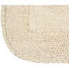 Radiant Collection Cotton Ruffle Pattern Tufted Set of 4 Bath Rug Set - Home Weavers - 3 of 4