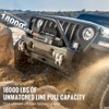 VEVOR Electric Winch, 18,000 lb, 12V DC Truck Winch with Φ7/16 in x 85 ft Steel Cable Roller Fairlead Wireless & Wired Remote Control - 3 of 4