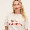 Women's Dance Till Dawn Short Sleeve Graphic T-Shirt - kate spade new york x Target Cream - 4 of 4