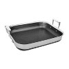Livwell Brands Diamond Clad Hybrid Roasting Pan with Basket Nonstick Stainless Steel: 14" Tri-Ply, Oven & Dishwasher Safe - 4 of 4