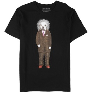 Elevenparis Mens Brain Dog Graphic T-Shirt - 1 of 2