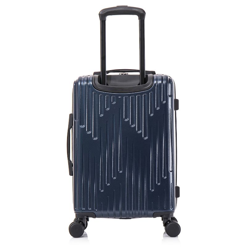 InUSA Drip Lightweight Hardside Carry On Spinner Suitcase - Blue, 6 of 18